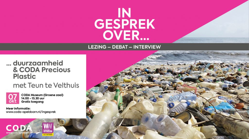 In gesprek over duurzaamheid en CODA Precious Plastic